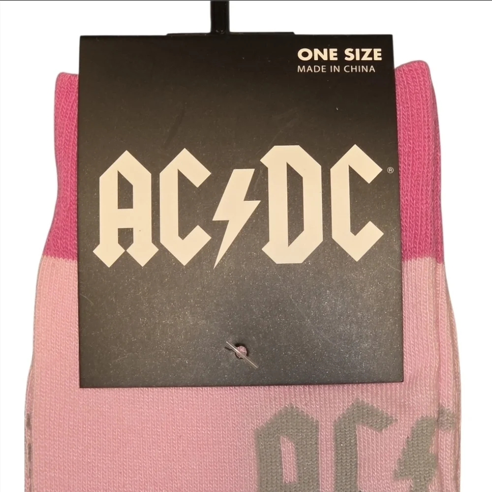 AC/DC Crew Socks NWT - Picture 2 of 4